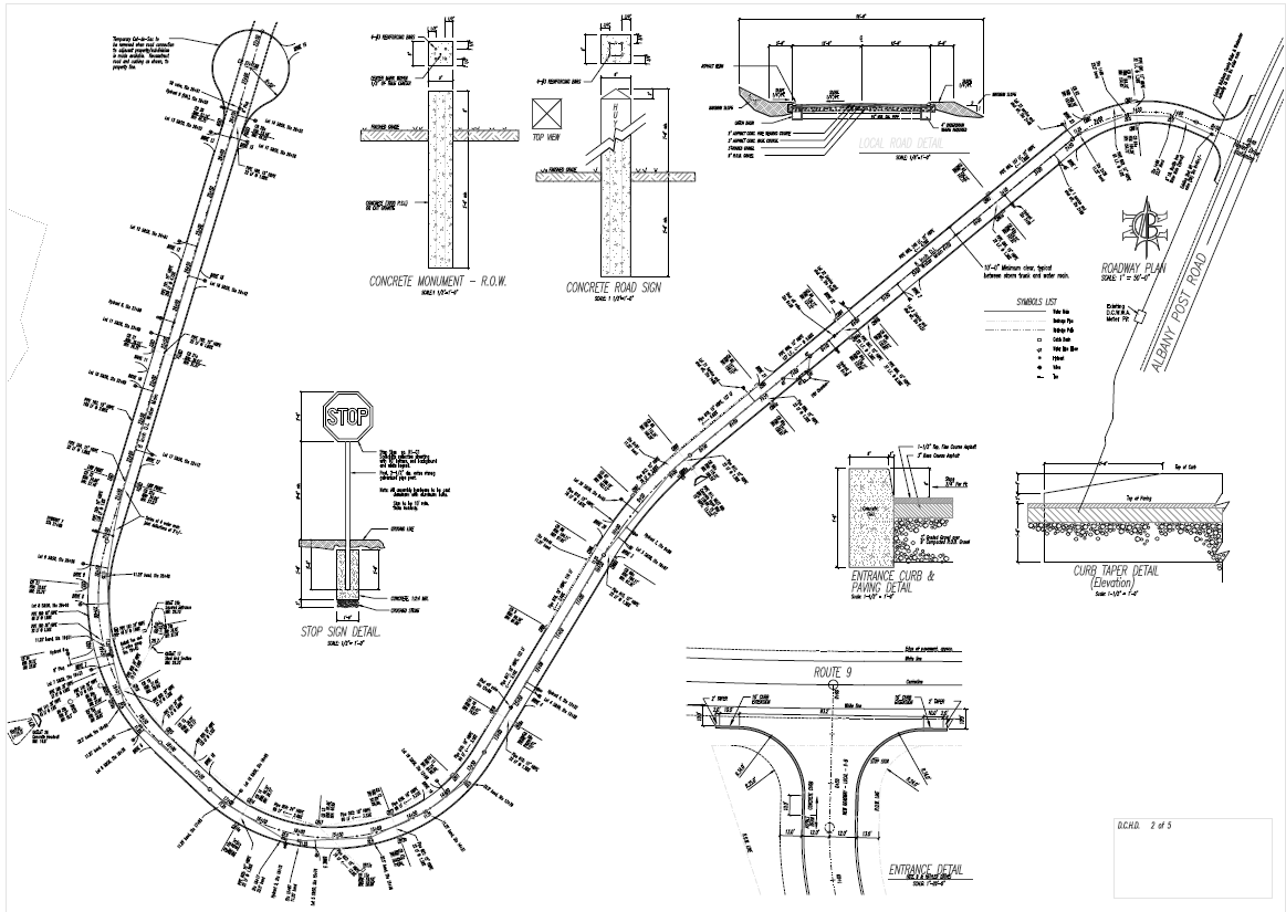 Roadway Layout and Profiles